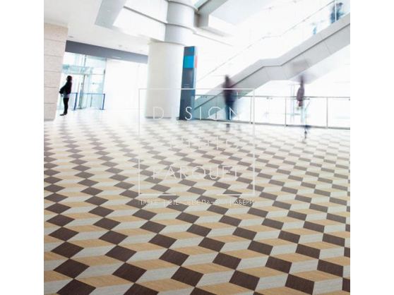 Дизайнерская виниловая плитка Forbo Flooring Systems Allura Form Diamond seagrass natural w69255